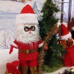 Санта Клаус (конструирование игрушки на основе конуса и цилиндра). Израилев Игорь, 2б класс